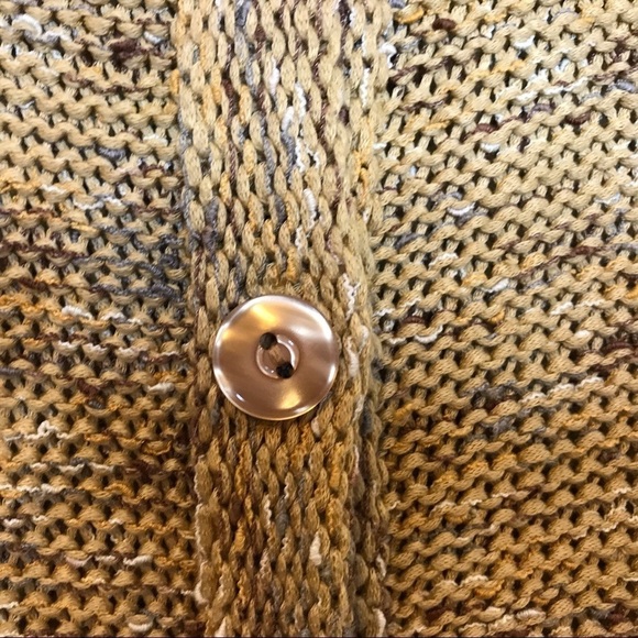 BCBGMaxazria Womens Sz M Sweater Cardigan Crochet Knit Button Front 3/4‎ Sleeve - Picture 3 of 8